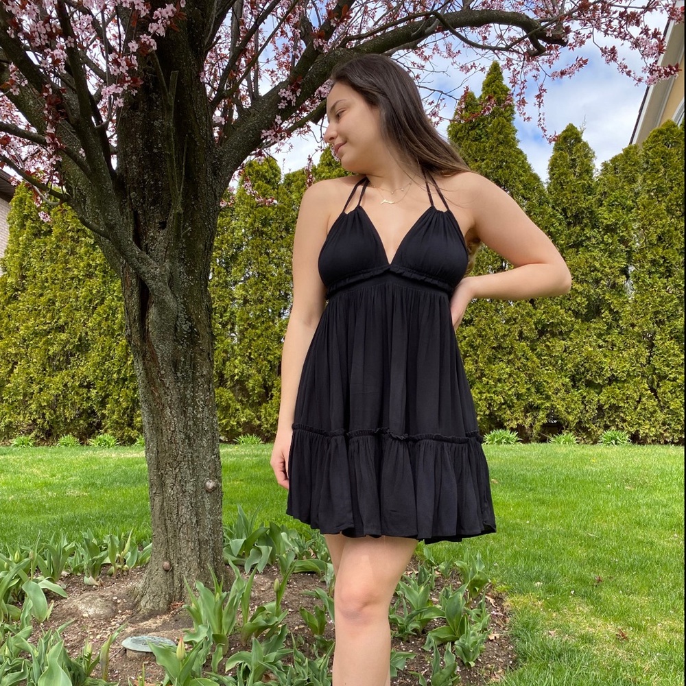 Halter Mini Dress